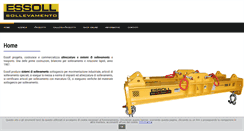Desktop Screenshot of essollsollevamento.com
