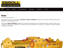 Tablet Screenshot of essollsollevamento.com